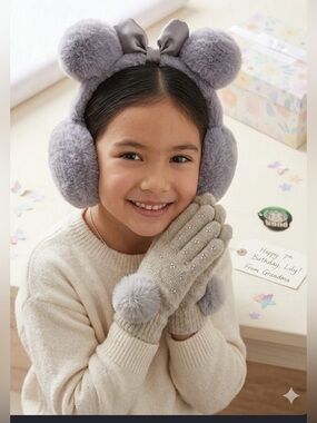 Earmuffs and gloves